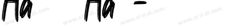 Aa金牛座   Aa字库字体转换